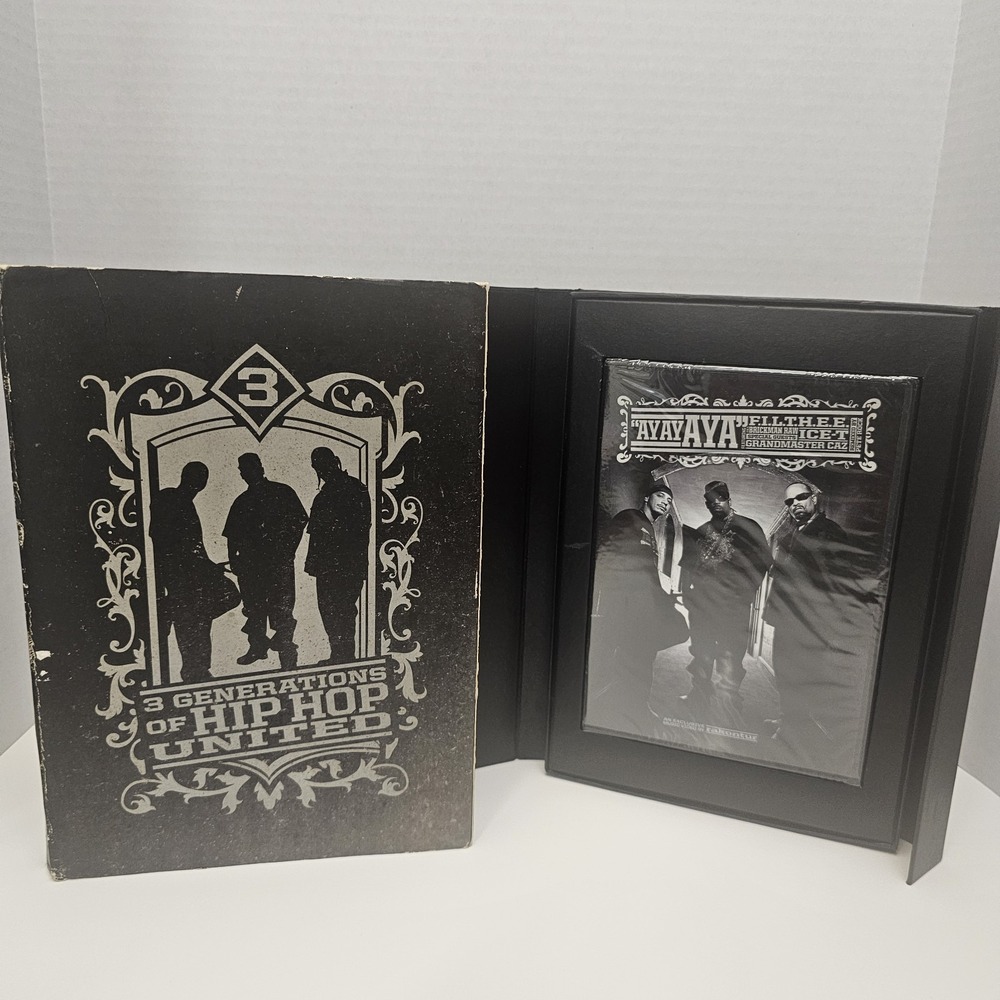 3 Generations of Hip‎ Hop United ~ Ice-T Limited Edition Box Set NEW SEALED DVD